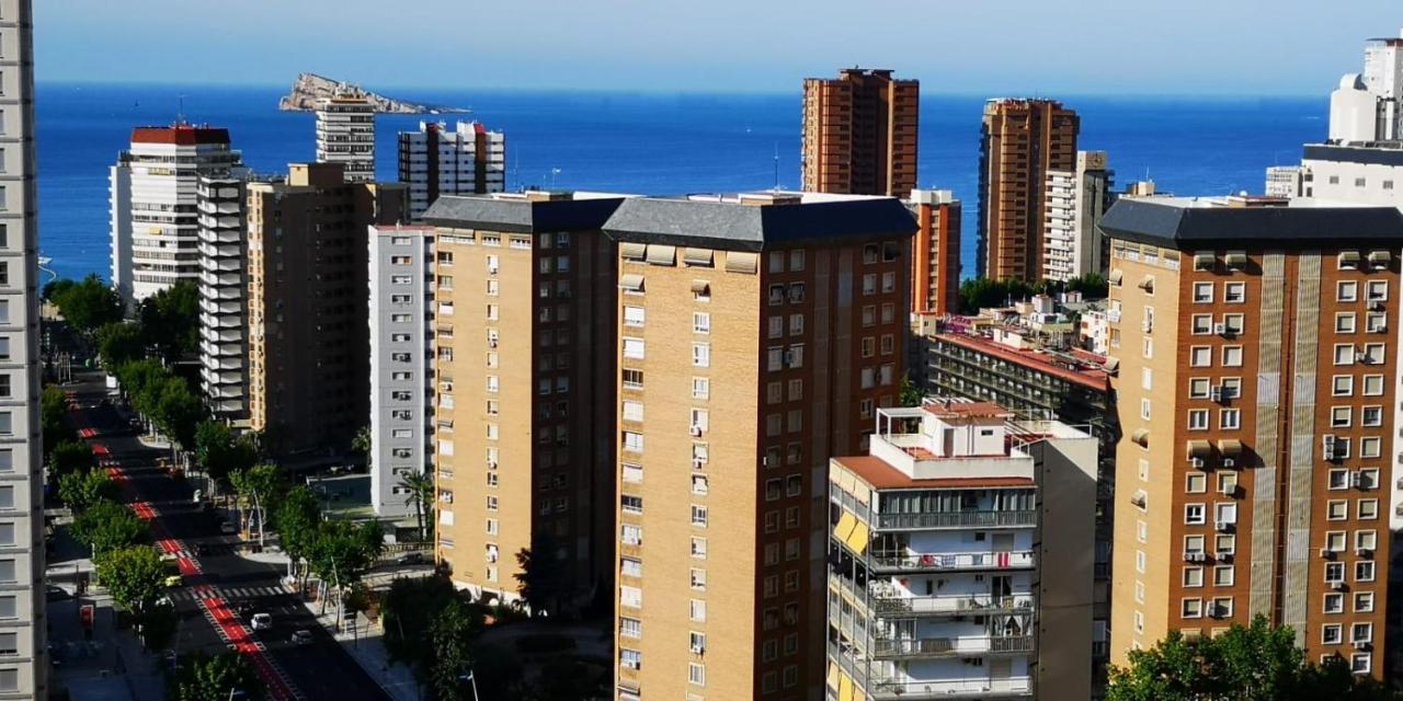 Apartamento Turistico La Pinta Planta 18 Benidorm Bagian luar foto